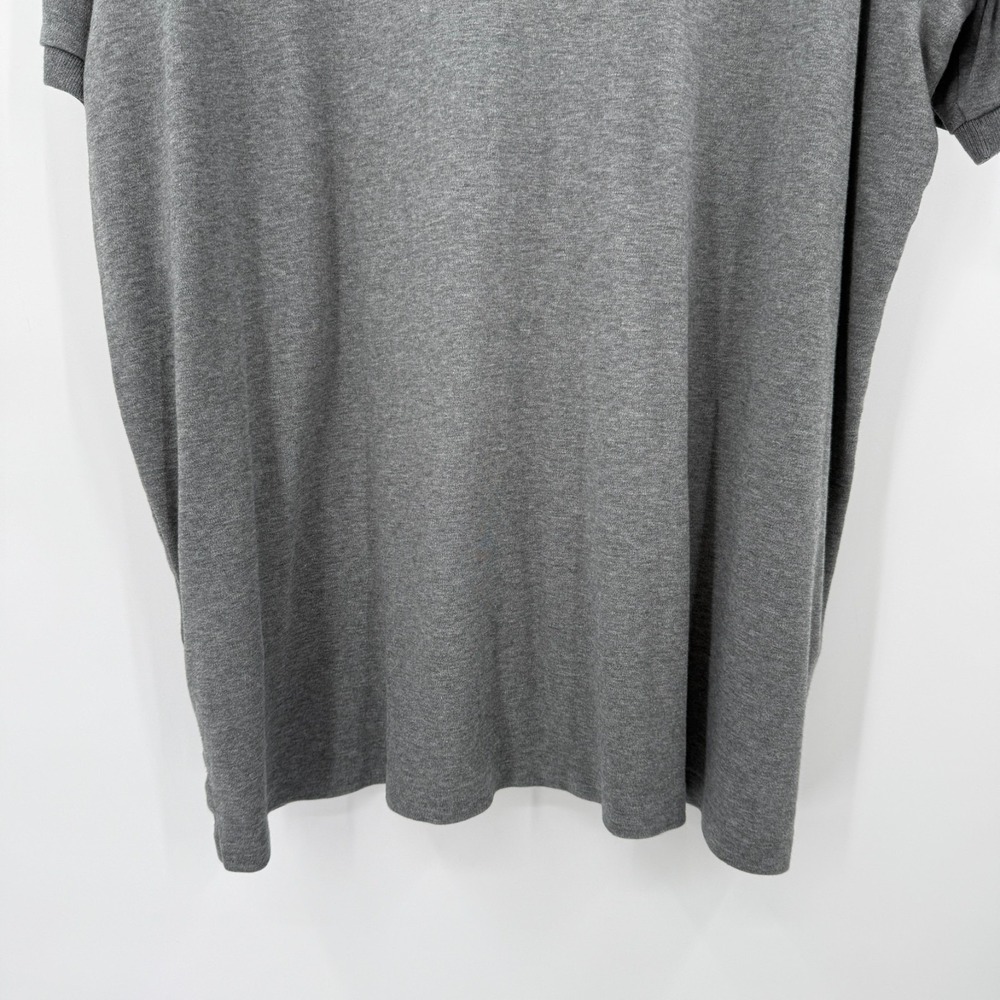 Polo Ralph Lauren Shirt Mens 3XL Heathered Gray‎ Short Sleeve Classic Fit Preppy - Picture 14 of 15
